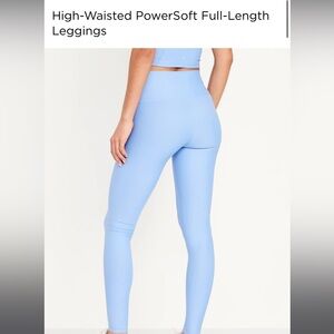 Tall periwinkle Old Navy leggings